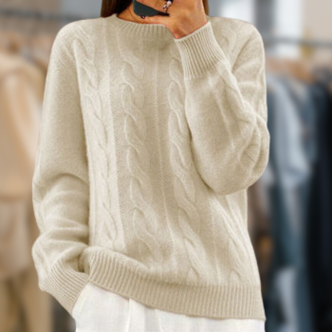 Sweter damski z dzianiny