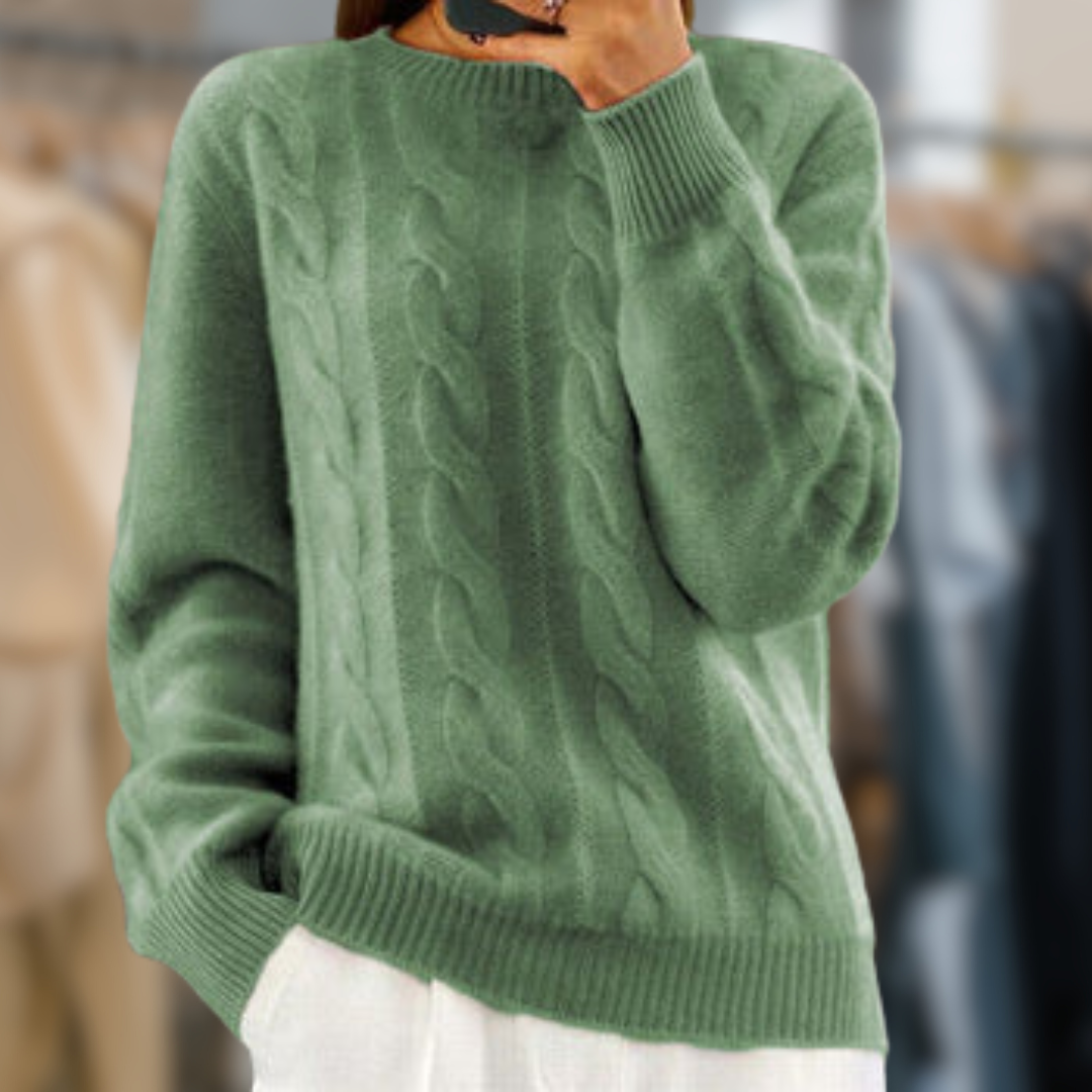 Sweter damski z dzianiny