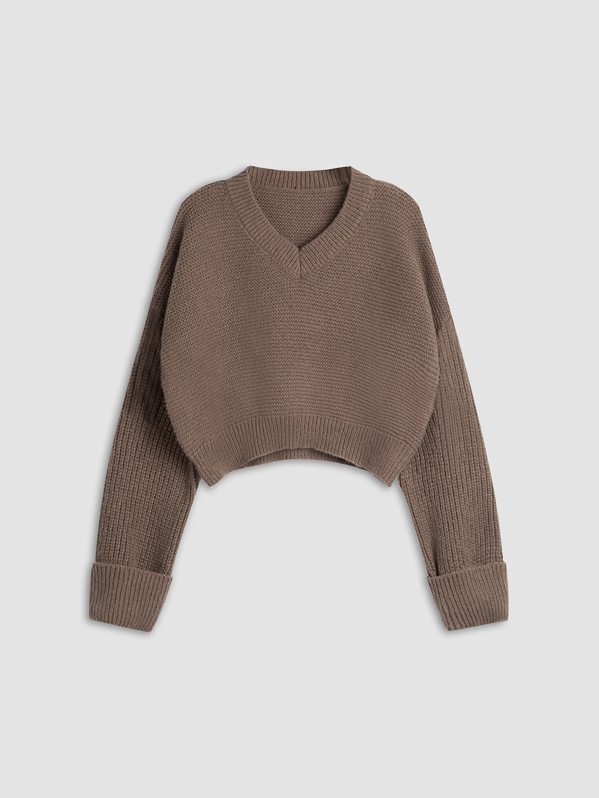 Sweter damski Sweter damski z dekoltem w serek