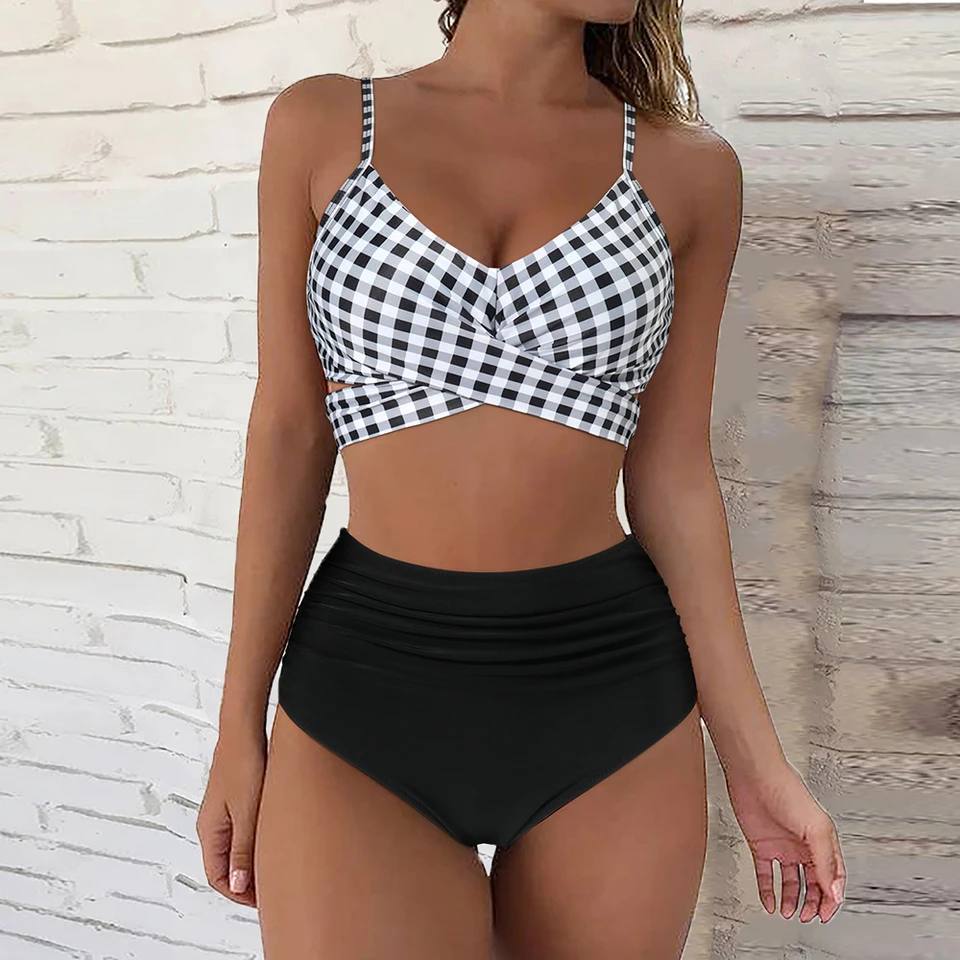 Bikini z wysokim stanem Carly | Twój idealny strój plażowy