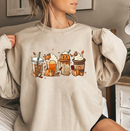 Stylowy sweter Pumpkin z indywidualnym wzorem