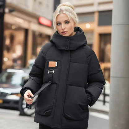 Yohana - ciepła, gruba kurtka parka