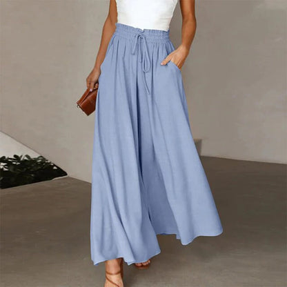 CHANTAL - Eleganckie spodnie baggy