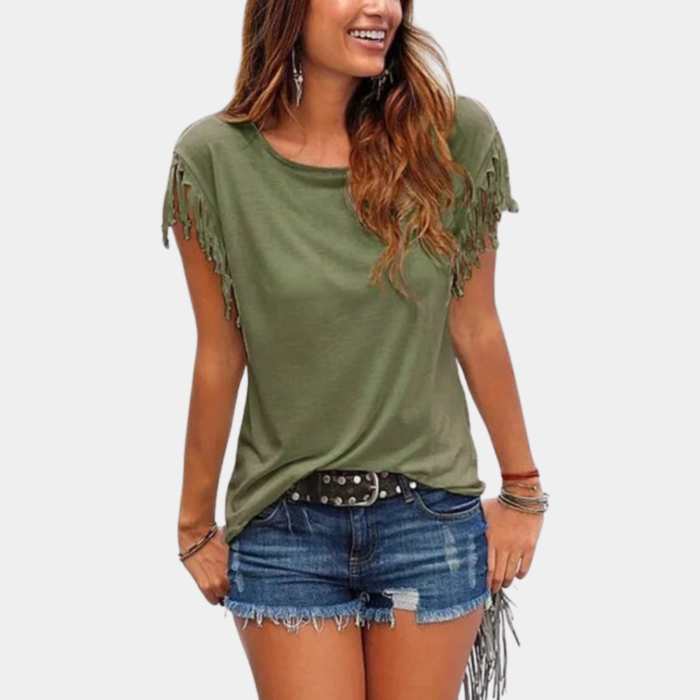 Modny t-shirt damski