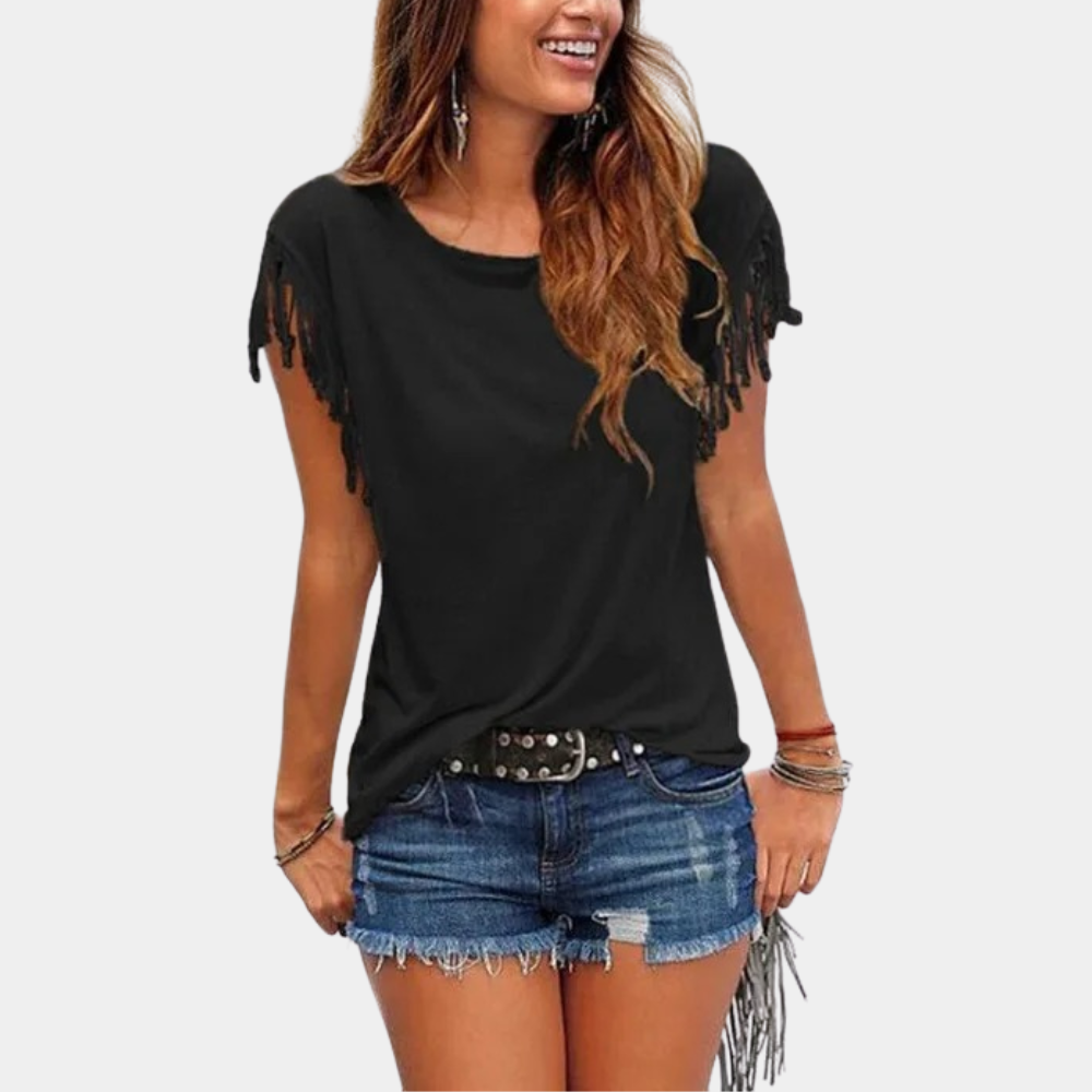 Modny t-shirt damski