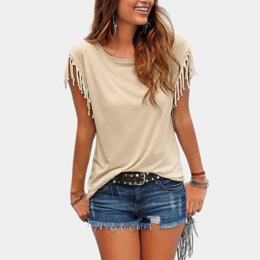 Modny t-shirt damski