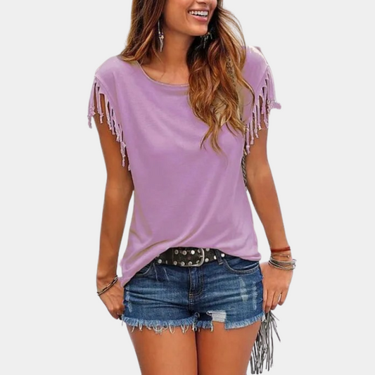 Modny t-shirt damski