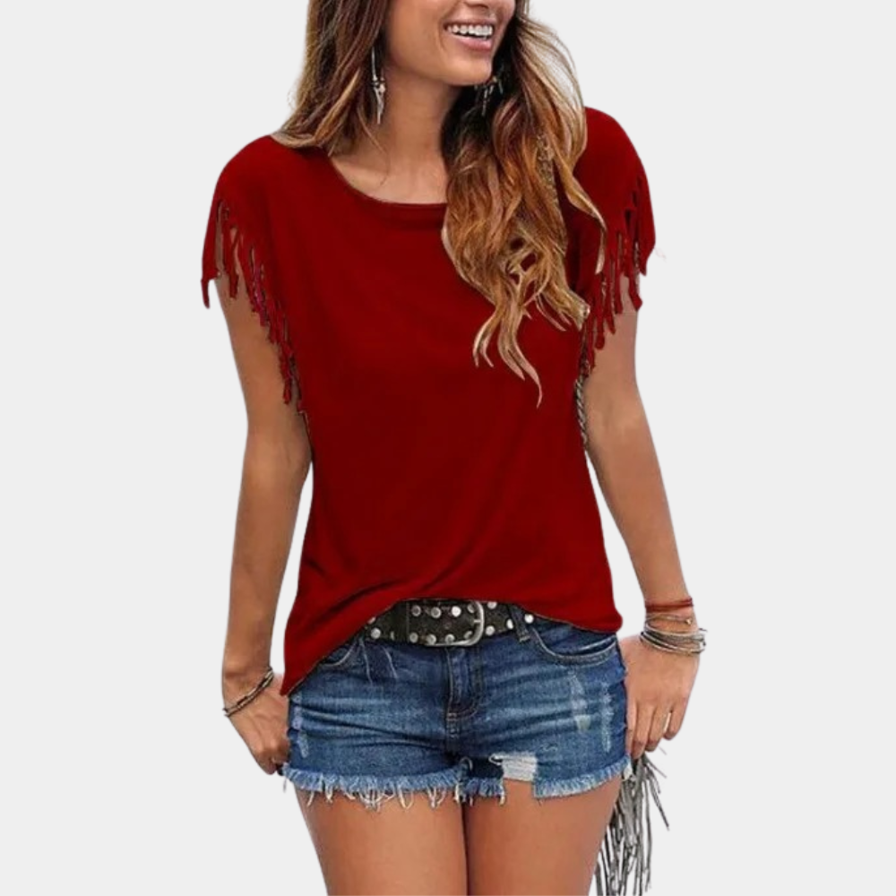 Modny t-shirt damski