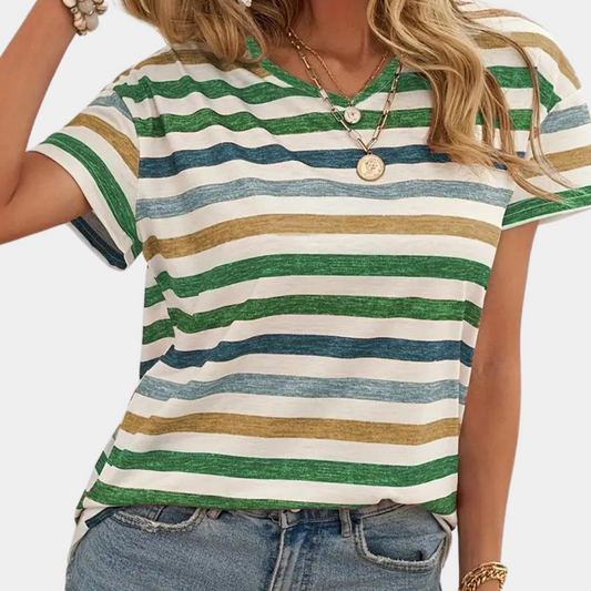 Mya - Koszulka z krótkim rękawem dla kobiet - Casual & Trendy