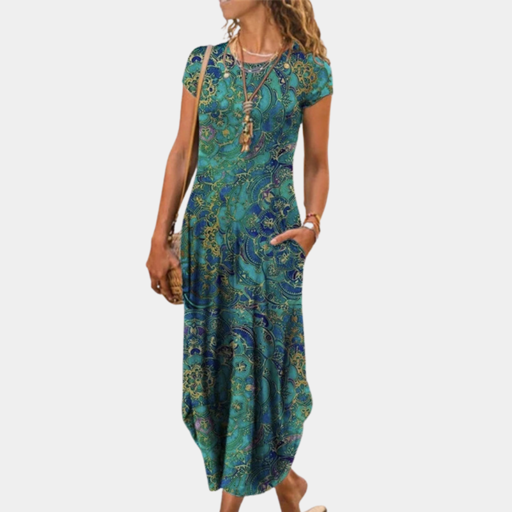 Anne - Elegancka sukienka maxi dla kobiet