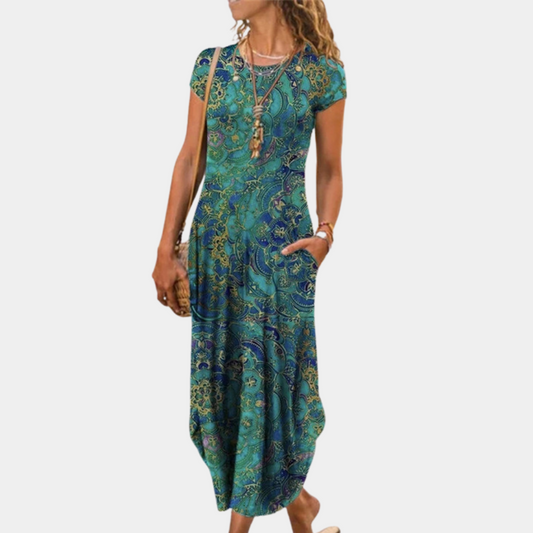 Anne - Elegancka sukienka maxi dla kobiet