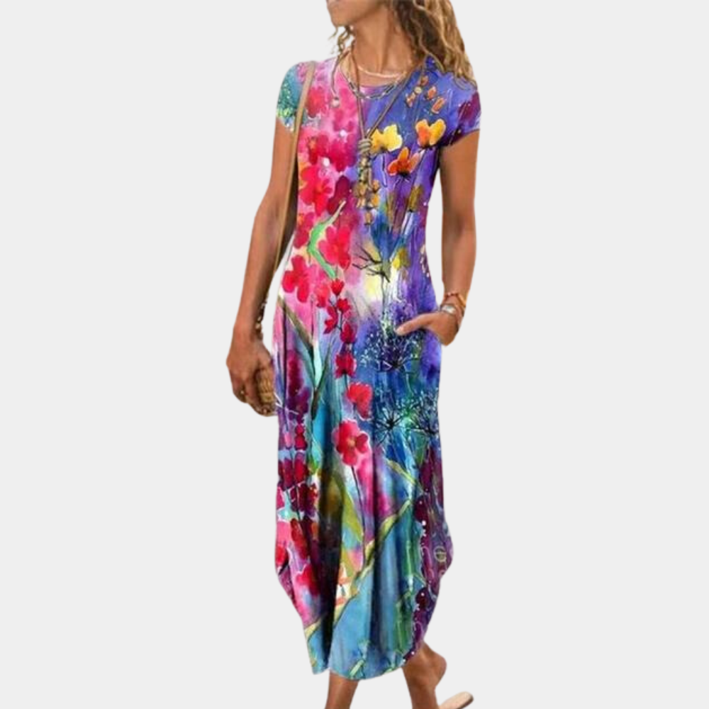 Anne - Elegancka sukienka maxi dla kobiet