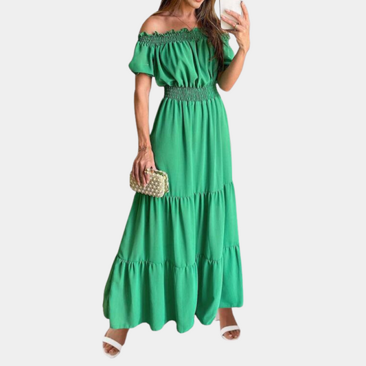 Elegancka sukienka maxi na ramiączkach dla kobiet