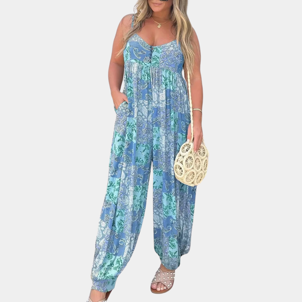 Damski kombinezon w stylu boho