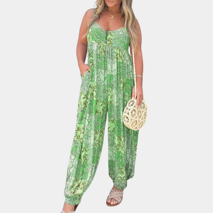 Damski kombinezon w stylu boho