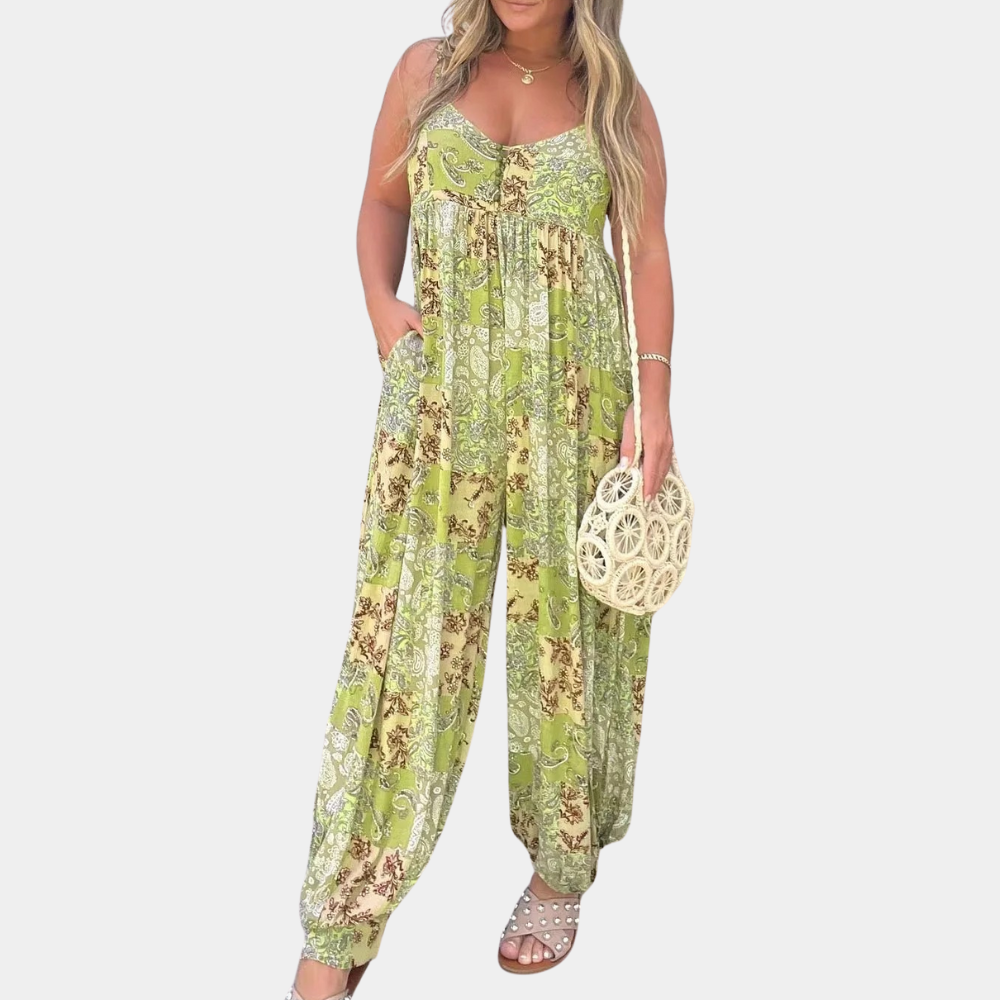 Damski kombinezon w stylu boho