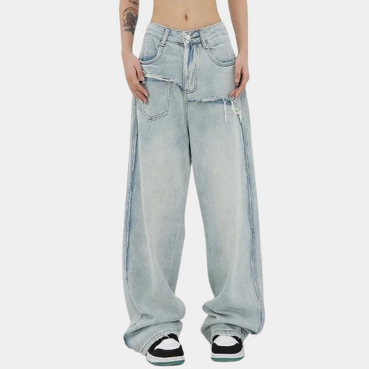Damskie spodnie jeansowe