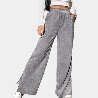 Daria - Sztruksowe spodnie damskie Casual Chic