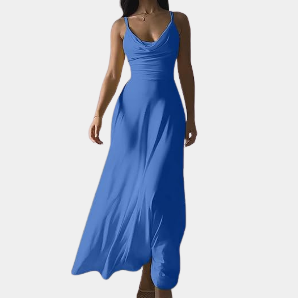 Cela - Elegancka sukienka maxi dla kobiet