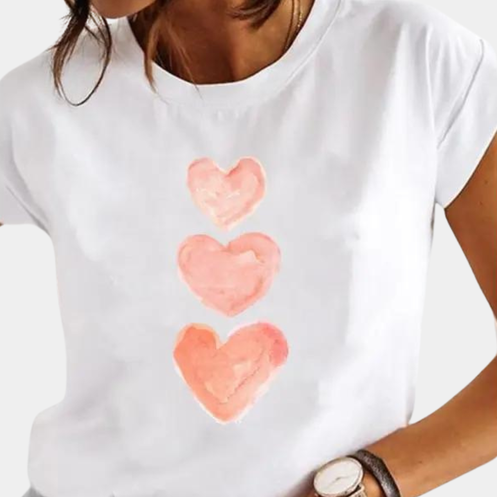 Stylowy t-shirt damski na lato