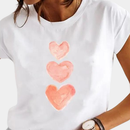 Stylowy t-shirt damski na lato