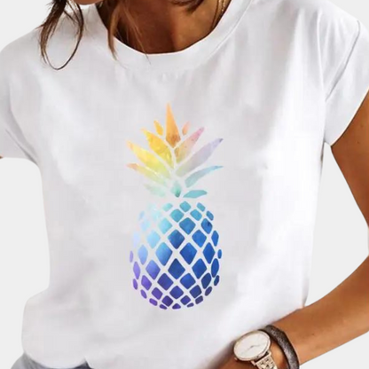 Stylowy t-shirt damski na lato
