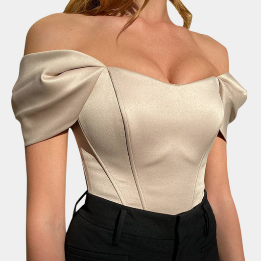 Madeline - Top z odkrytymi ramionami - Elegancki i nowoczesny