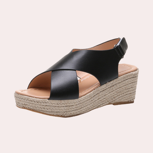 Hannah® | Damskie sandały na koturnie, stylowe i wygodne