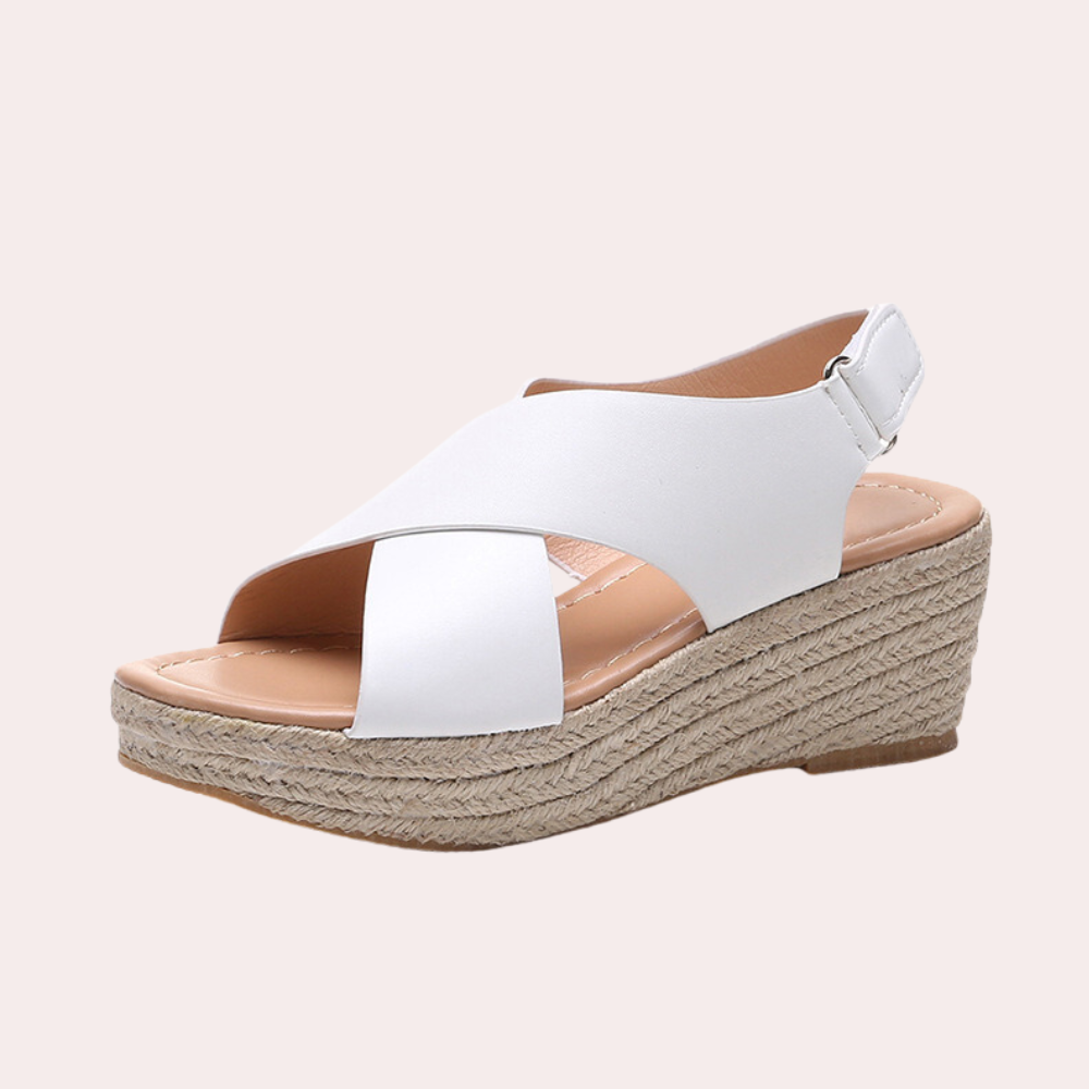 Hannah® | Damskie sandały na koturnie, stylowe i wygodne
