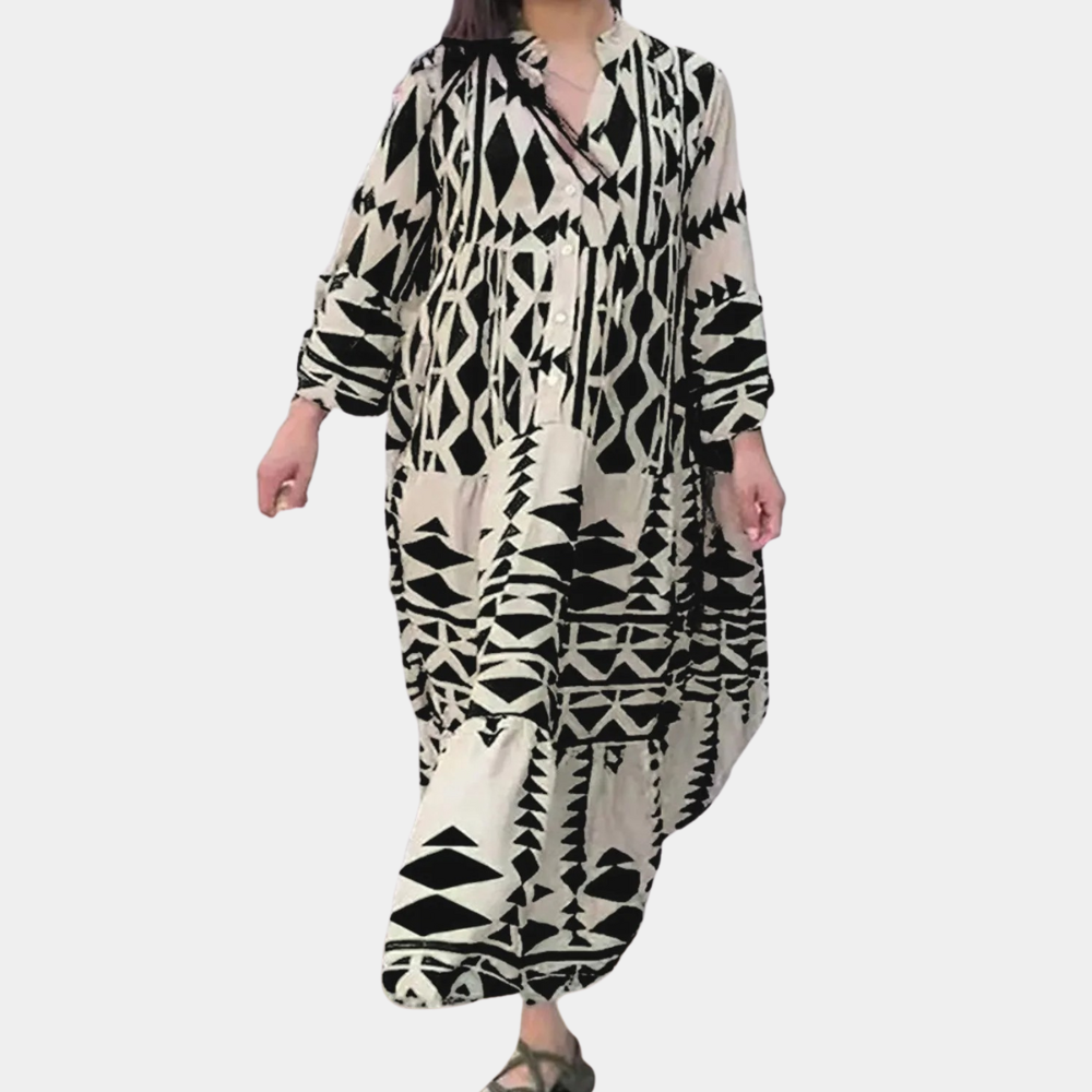 Laura - Boho sukienka maxi dla kobiet
