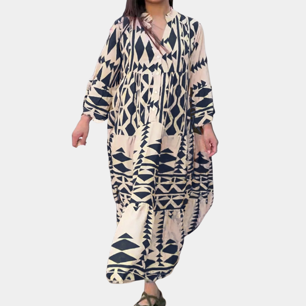 Laura - Boho sukienka maxi dla kobiet
