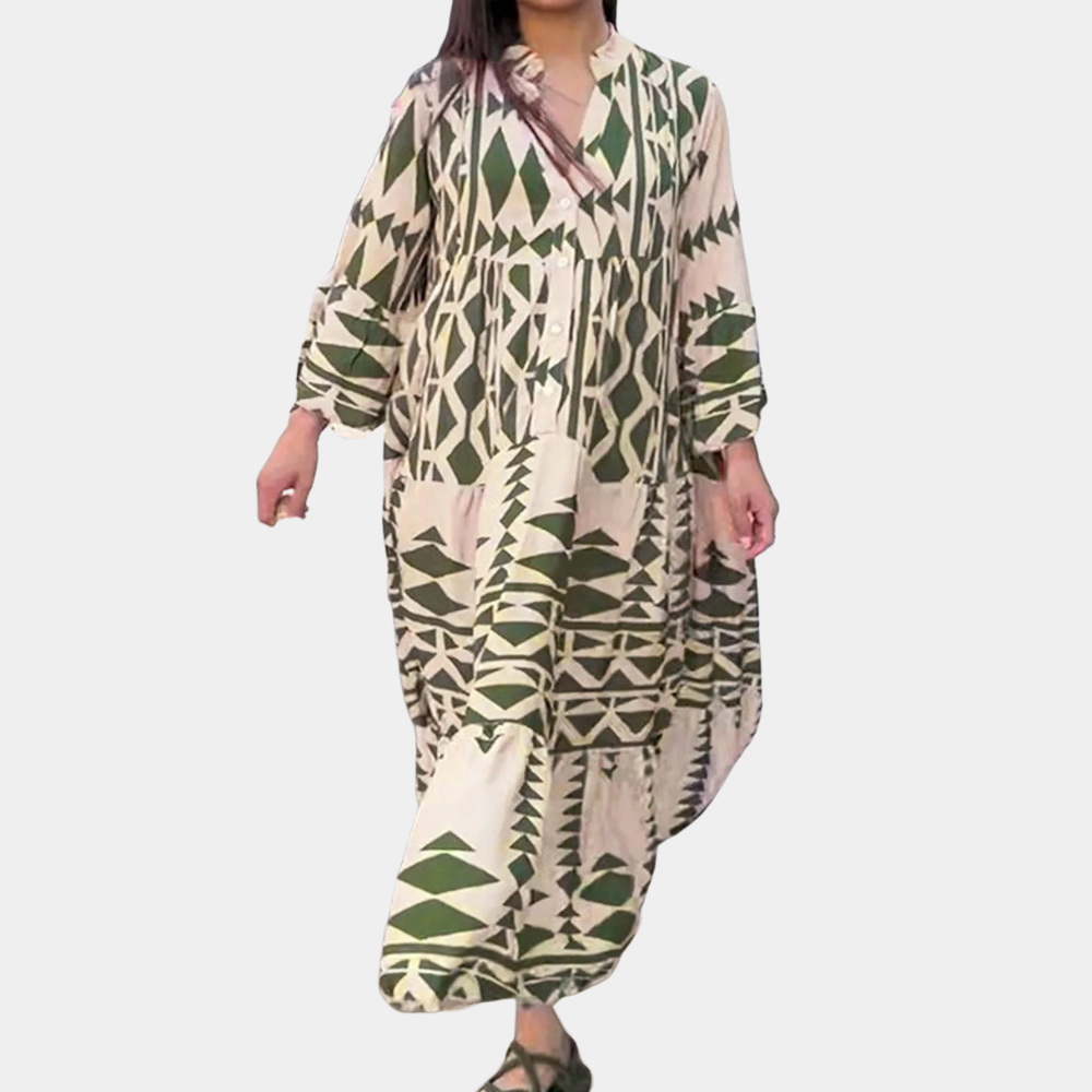 Laura - Boho sukienka maxi dla kobiet