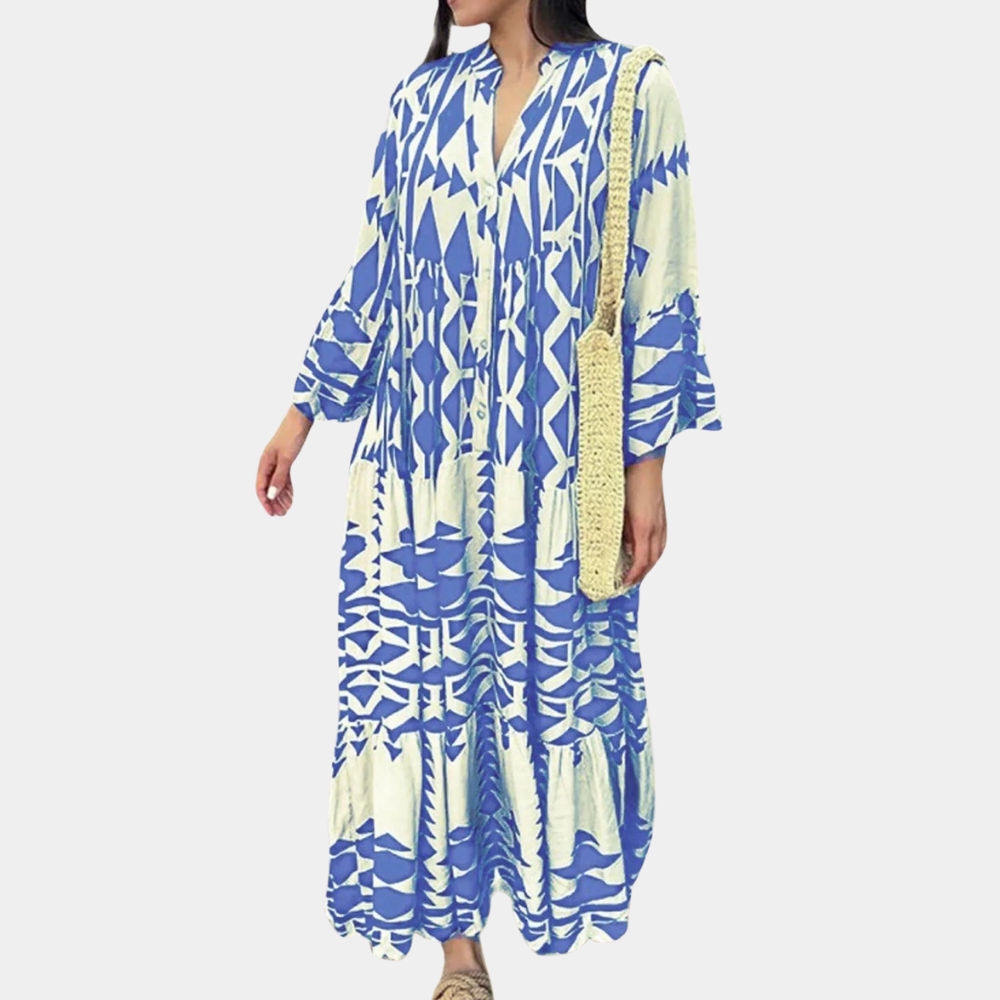 Laura - Boho sukienka maxi dla kobiet