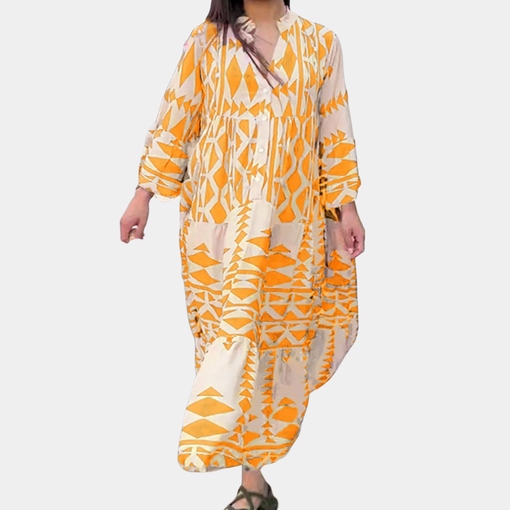 Laura - Boho sukienka maxi dla kobiet