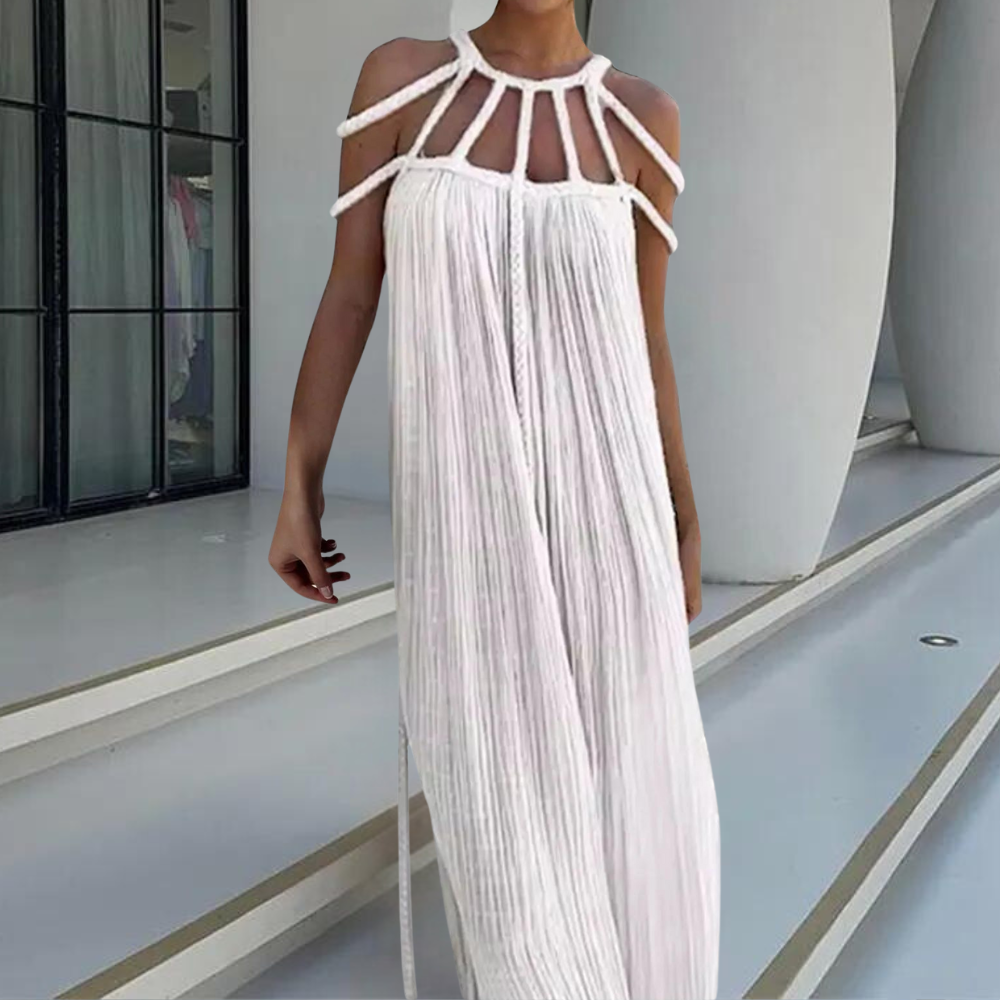 Catina - Stylowa letnia sukienka maxi