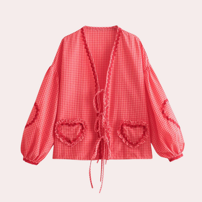 Briony - Casualowy i elegancki top dla kobiet