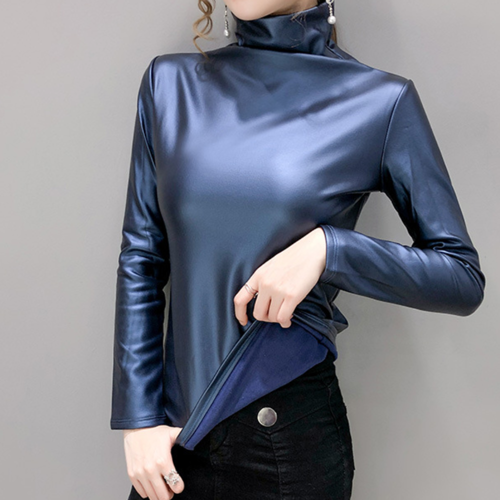 Stefania - Stylowa koszula damska z długim rękawem