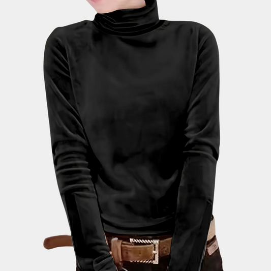Rosina - Modna bluzka z golfem dla kobiet