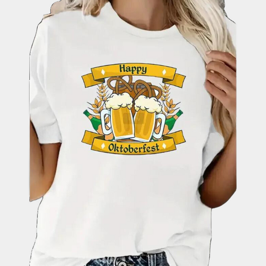 Marilena - Casualowa koszula na Oktoberfest dla kobiet