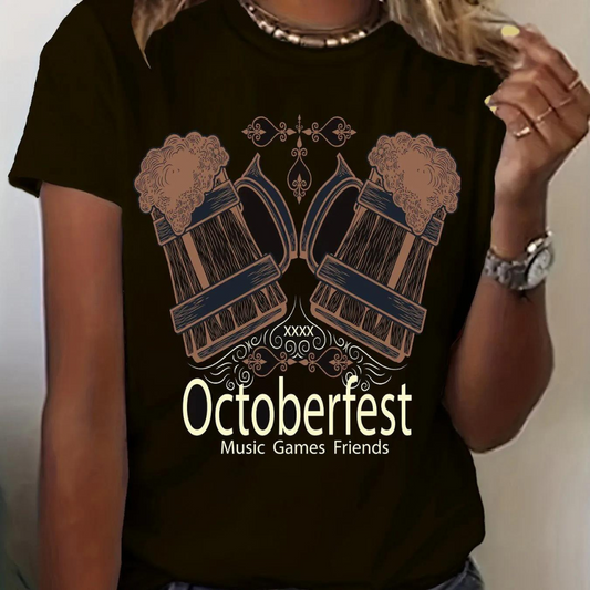 Agnieszka - Koszula damska Oktoberfest casual festive