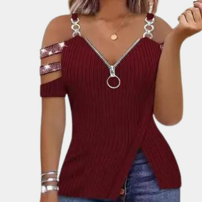 Pavlina - Nowoczesny i stylowy top dla kobiet
