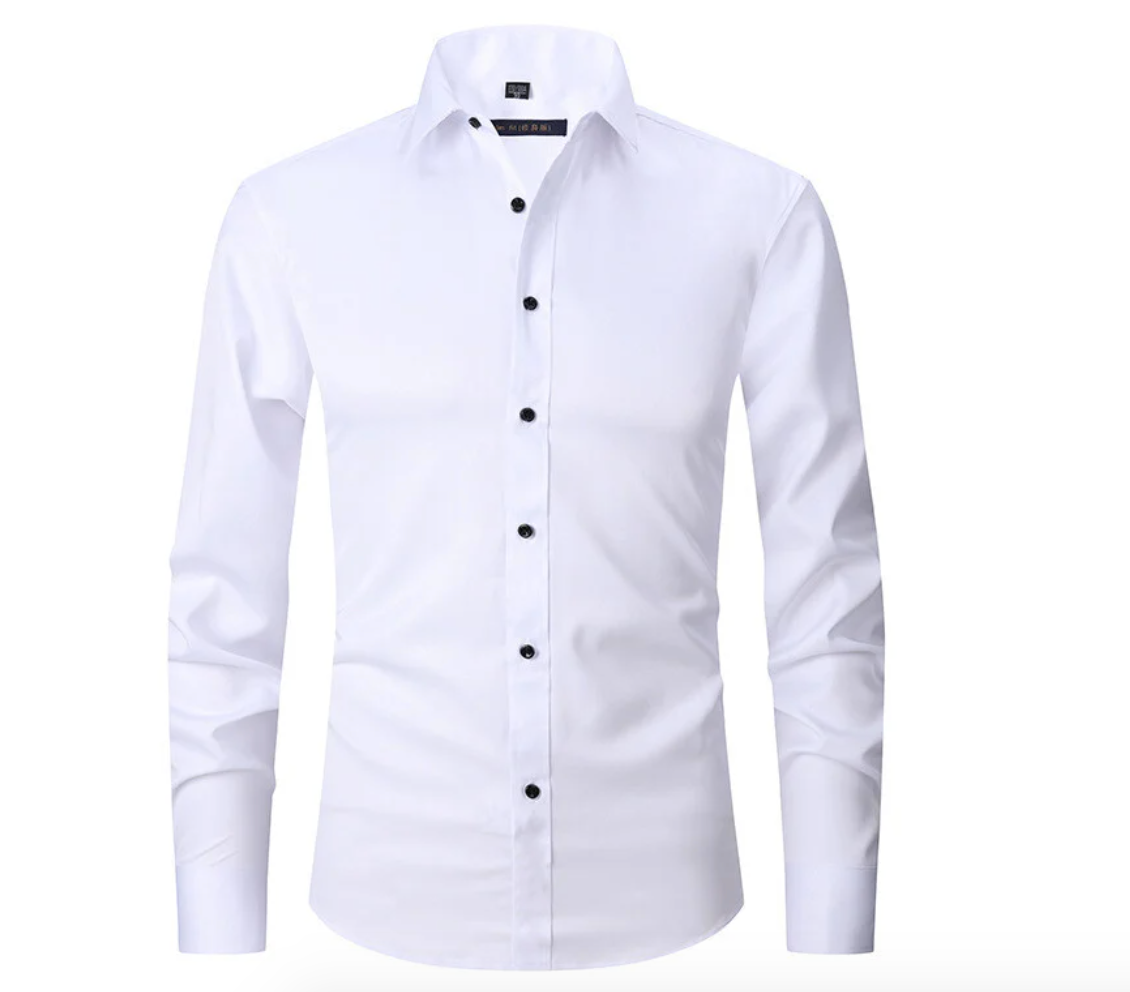 Alex Stretch Shirt | Męska wygodna koszula z super rozciągliwością
