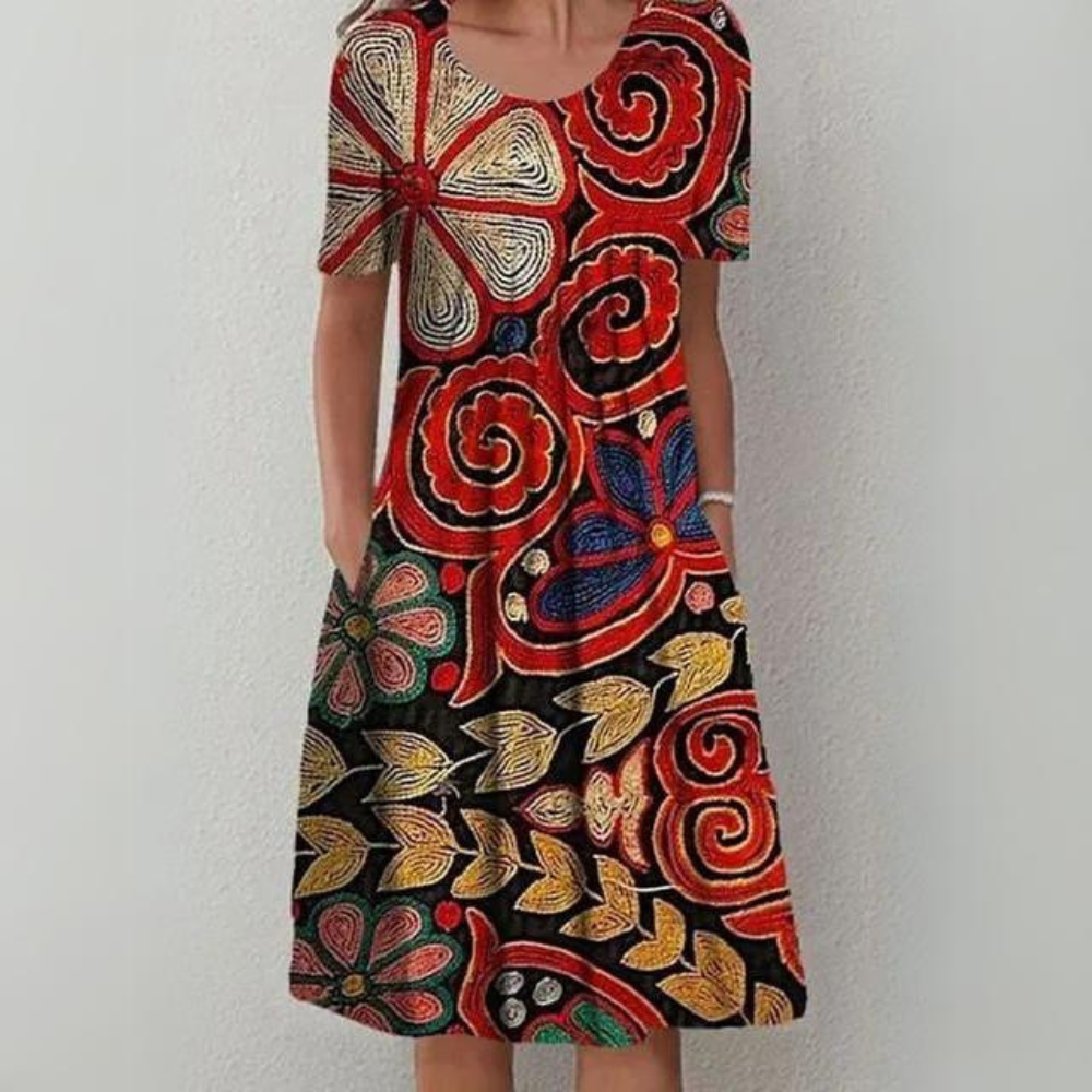 Cory - Elegancka sukienka w stylu boho