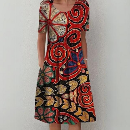 Cory - Elegancka sukienka w stylu boho