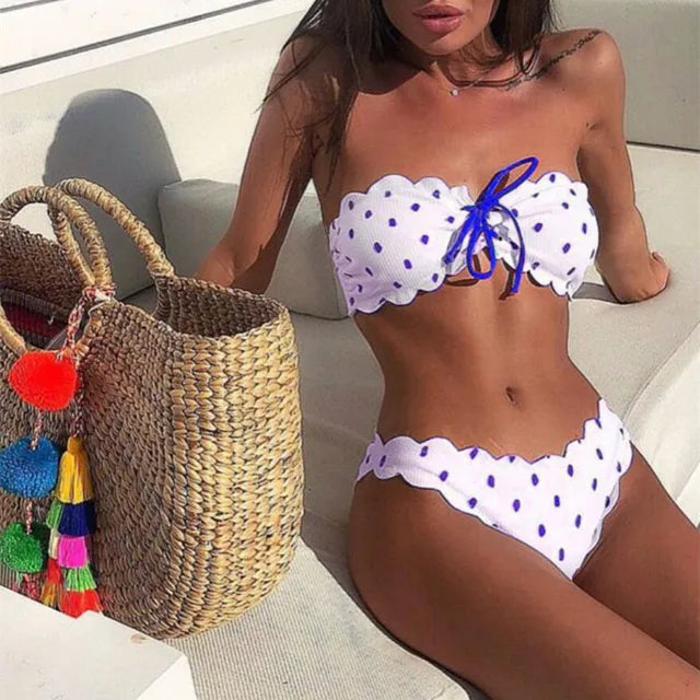 Loes - Bikini w kropki