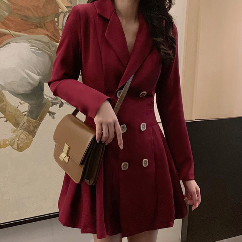 Elegancka dwustronna sukienka o linii A