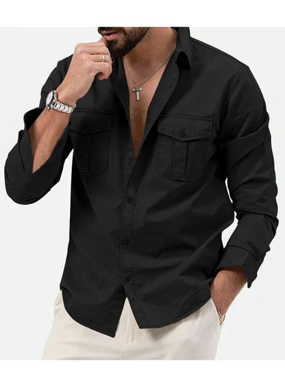 Wilmod Shirt | Casualowa koszula z długim rękawem