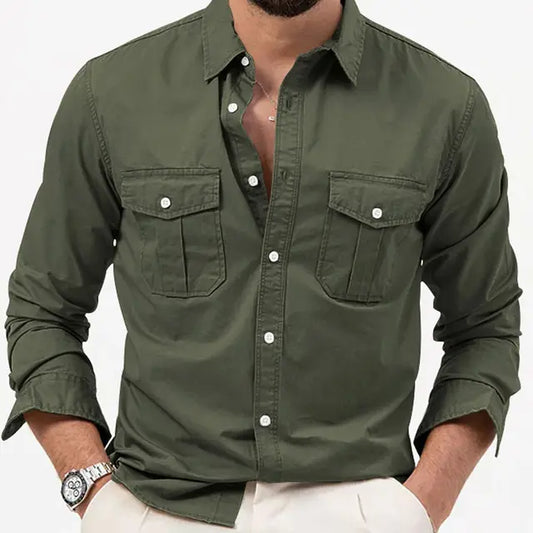 Wilmod Shirt | Casualowa koszula z długim rękawem