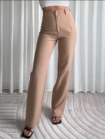 Isabelle | Eleganckie spodnie | Ponadczasowy styl | Luksusowa mieszanka