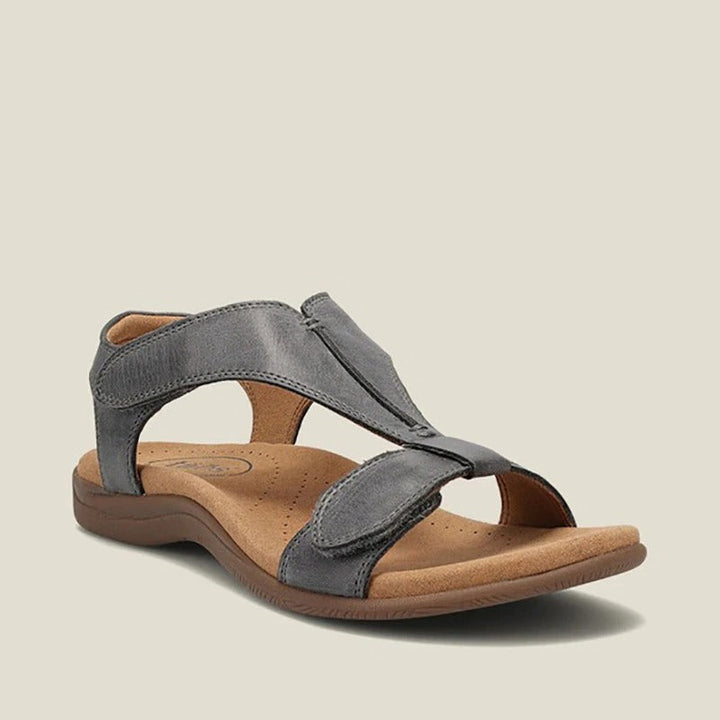 Kathrin - Summer 2023 Skórzane buty z regulowanymi sandałami
